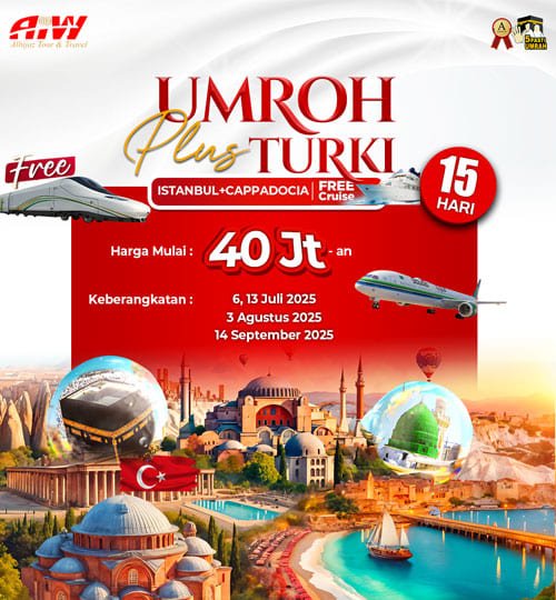 umroh plus turki